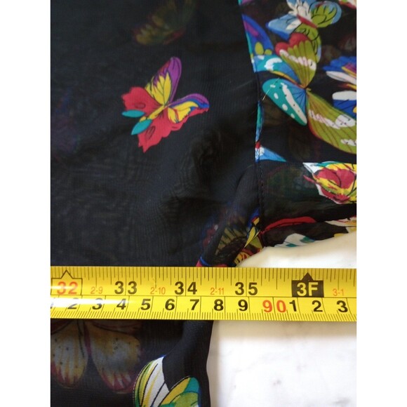Butterfly Cardigan/Sheer Duster Size Small - Picture 7 of 9